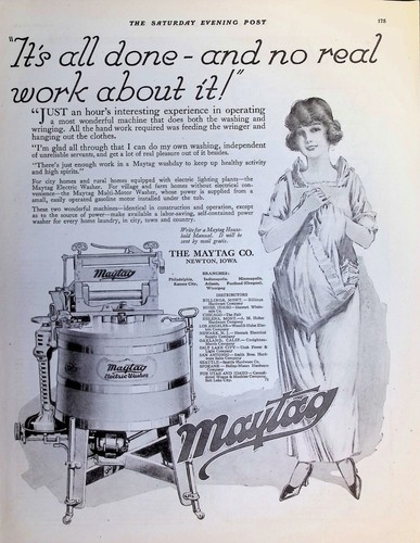 Original 1919 maytag - maytag, ad