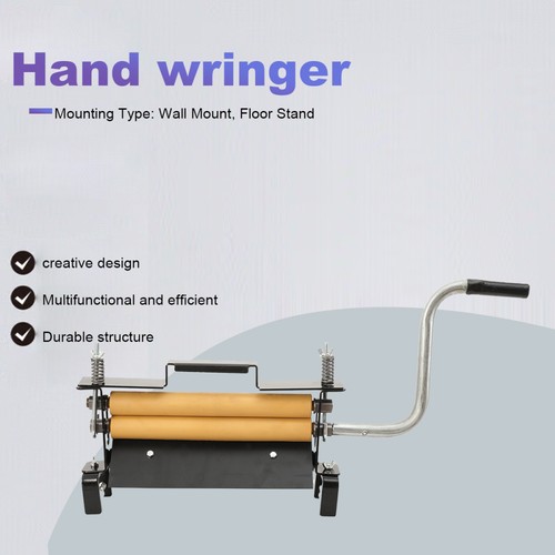 Clothes wringer wall mount - wall,