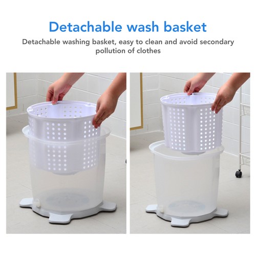 Portable hand crank - crank, washing