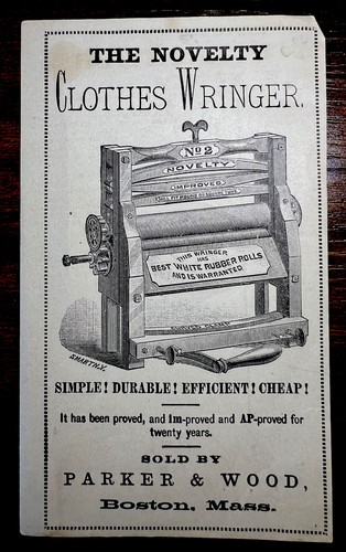 19thc clothes wringer - 19thc,